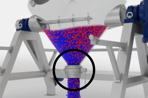 Discharging of mixture takes too long