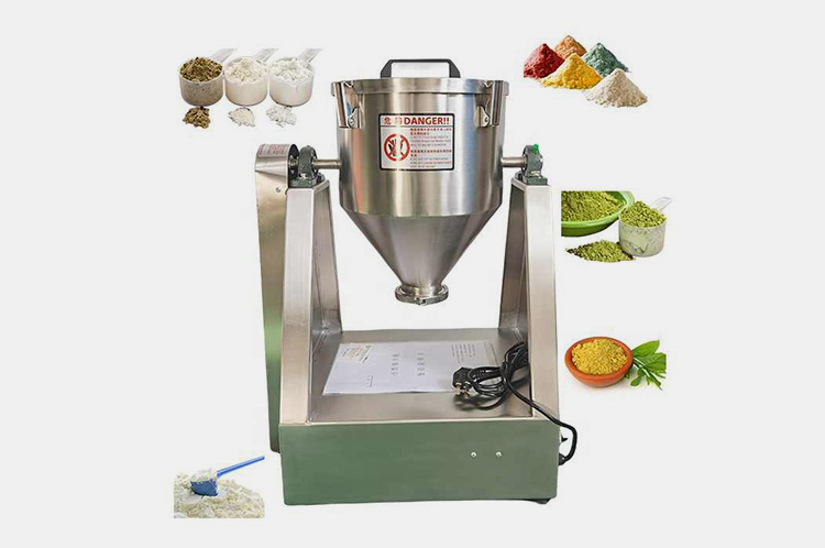 5KG Electric Powder Blender Lab Dry Powder Mixer Particle Powder