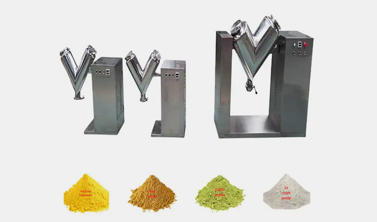 V Blender Dry Powder Mixer