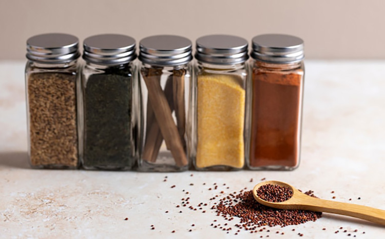 Vacuum Sealed Food Shelf-Life Chart of Spices