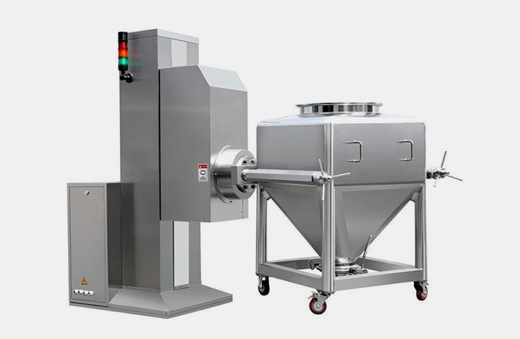 Working Capacity of a Bin Blender Pharmaceutical