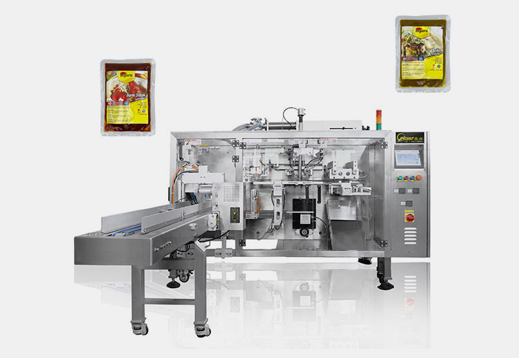 Doypack Juice 4 Side Seal Packaging Machine