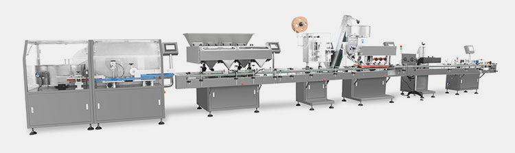High Speed Automatic Bottling Line