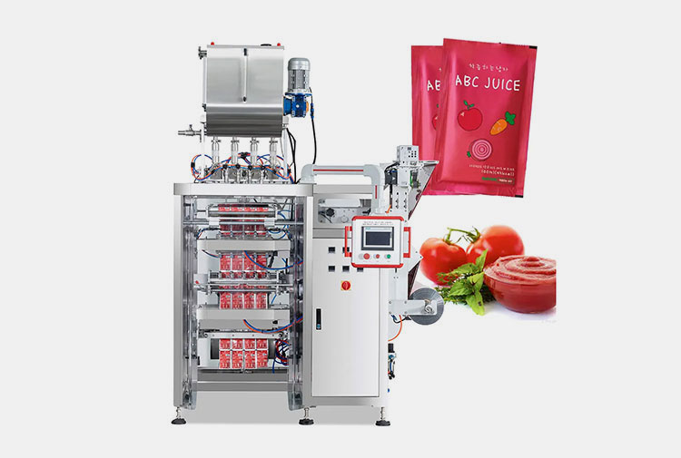 Juice 4 Side Seal Packaging Machine