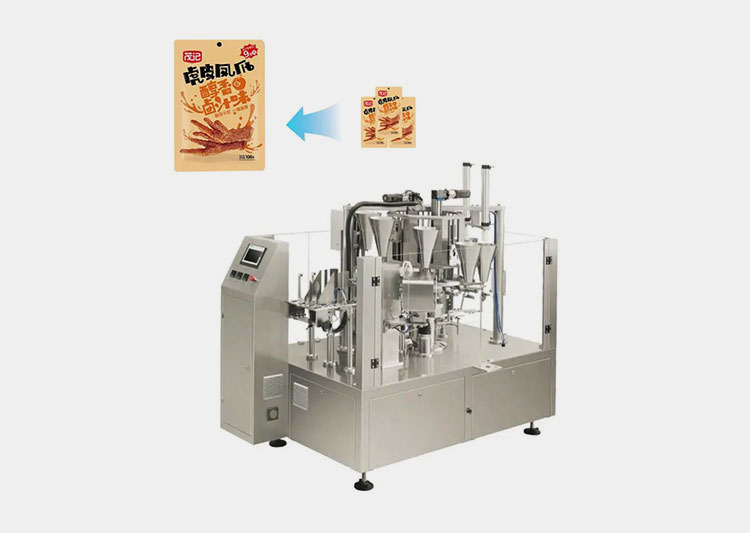 Premade Pouch Juice 4 Side Seal Packaging Machine
