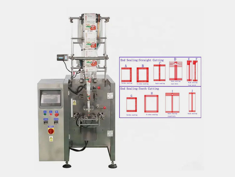 Pump Juice 4 Side Seal Packaging Machine