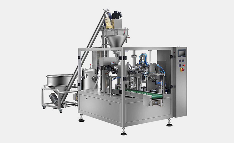 Rotary Powder Filling And Sealing Machine