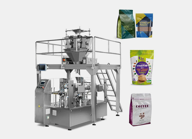 Salad Sauce Sachet 3 Side Seal Packaging Machine-4