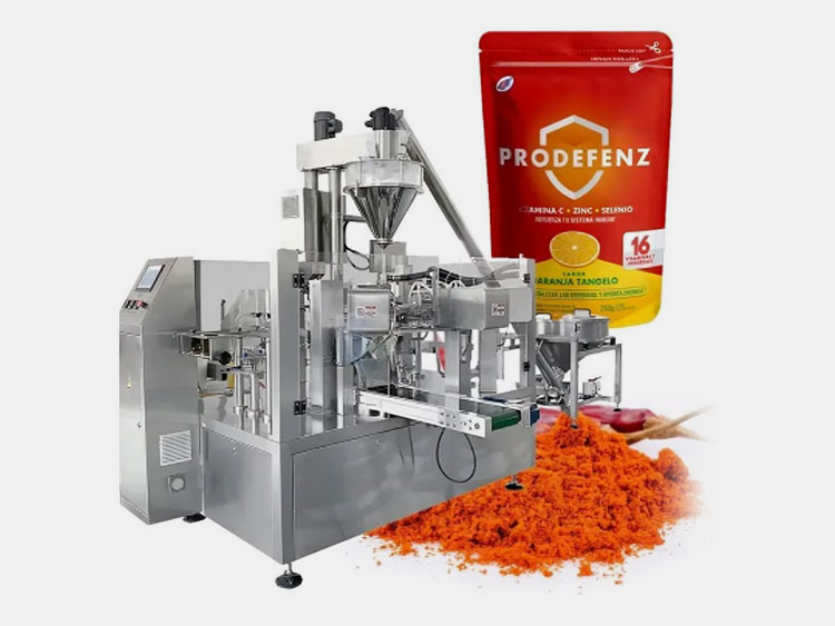 Auger Chilli Powder Packing Machine