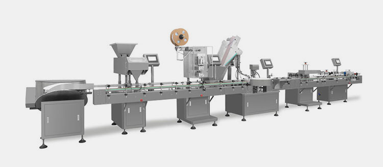Automatic Bottling Line For Capsule