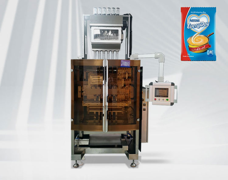 Back Side Seal Milk Sachet Packing Machine