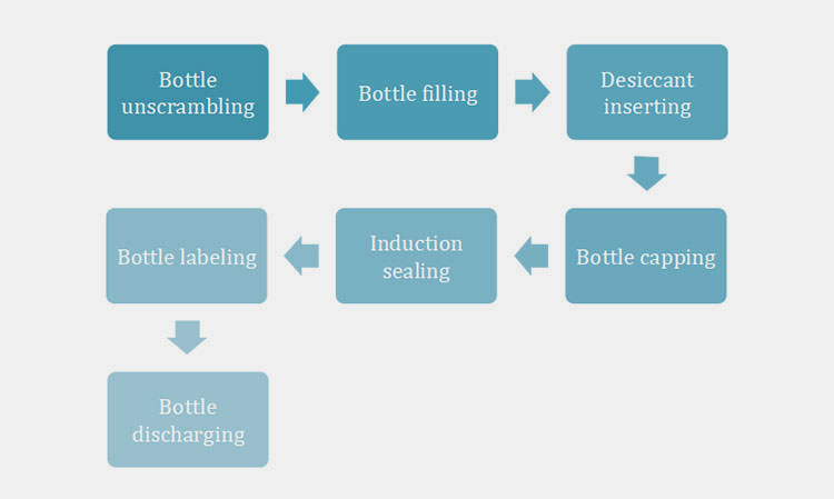 Bottle Packing Machine Work