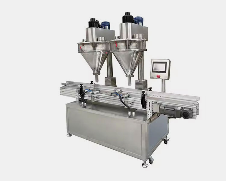 Double Head Filling Machine for Powder