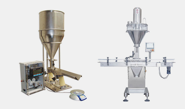 Manual and Automatic Filling Machine for Powder