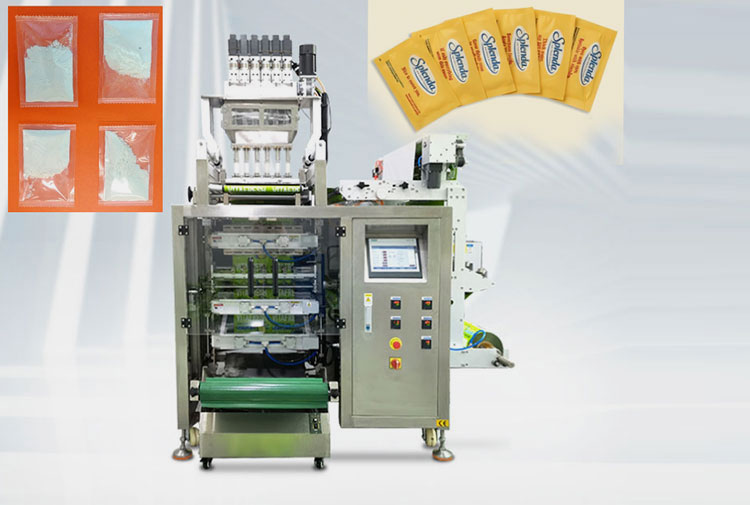 Multi Row 4 Side Sealing Powder Packaging Machine