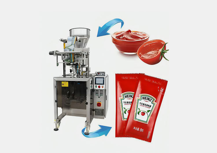 Net-Weigh KFC Ketchup 4 Side Seal Packaging Machine