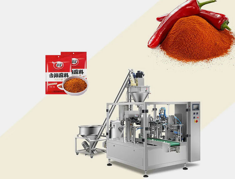 Premade Pouch Chilli Powder Packing Machine