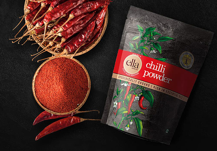 Preserve Red Chilli Powder Packing