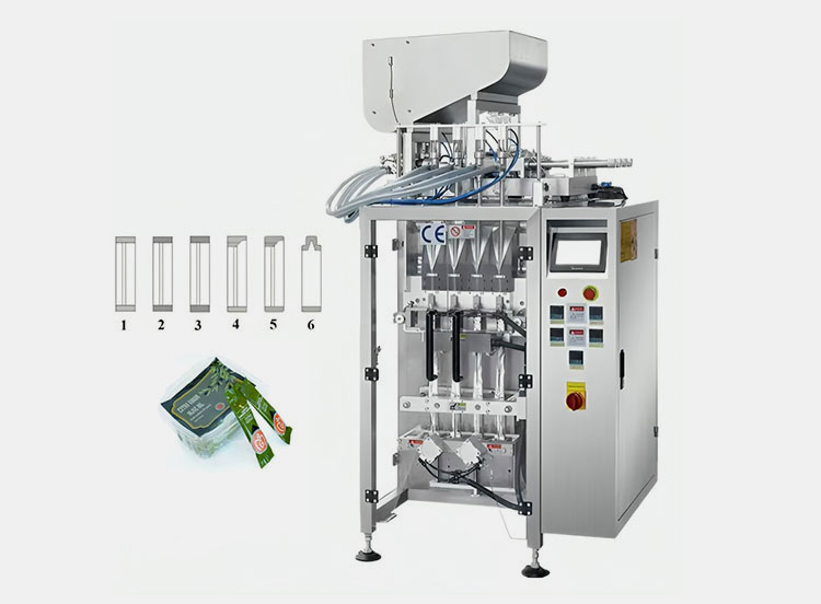 Pressure Oil 3 Side Seal Packaging Machine