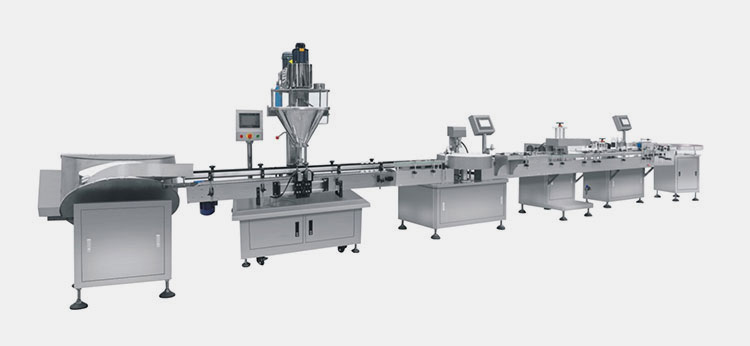 Production Line of Filling Machine for Powder