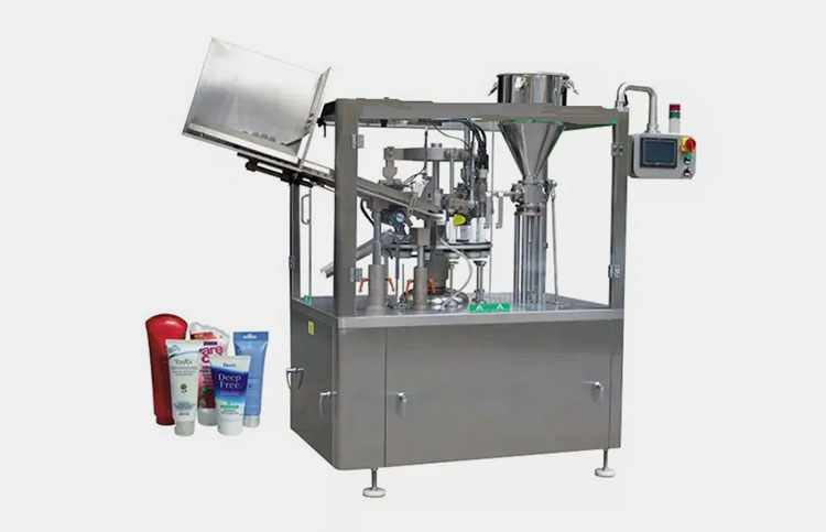 Round Corner Seal Plastic Tube Sealing Machine