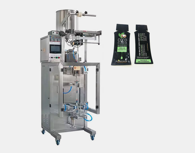 Single Lane Oil 3 Side Seal Packaging Machine