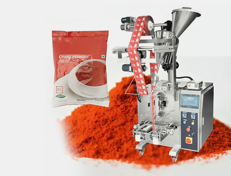 Volumetric Cup Chilli Powder Packing Machine