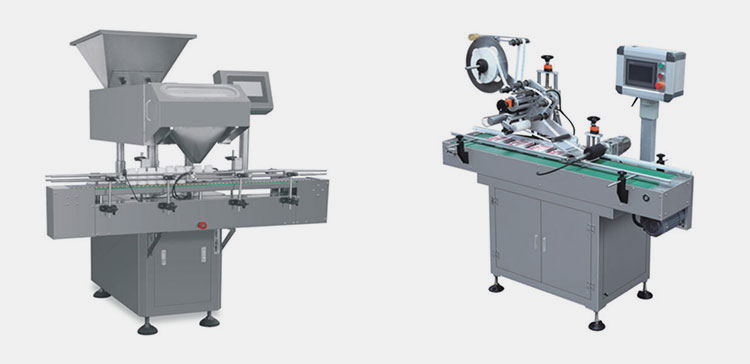 Automatic Bottling and Labeling Machine