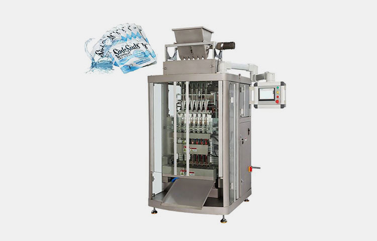 Continuous Multi-Lane 4 Side Sealing Liquid Packaging Machine