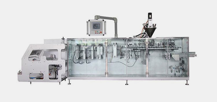 Horizontal Form Fill Seal (HFFS) Powder 3 side sealing machine