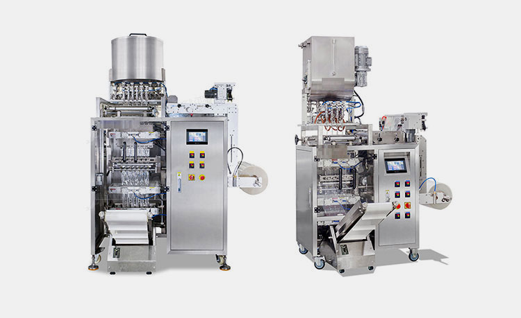 Intermittent Motion Multi-Lane 4 Side Sealing Liquid Packaging Machine