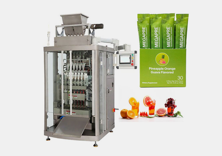 Multi-lane Juice 4 Side Sealing Packing Machine