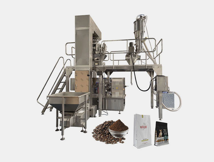 Pre-made Pouch Powder 3 side sealing machine