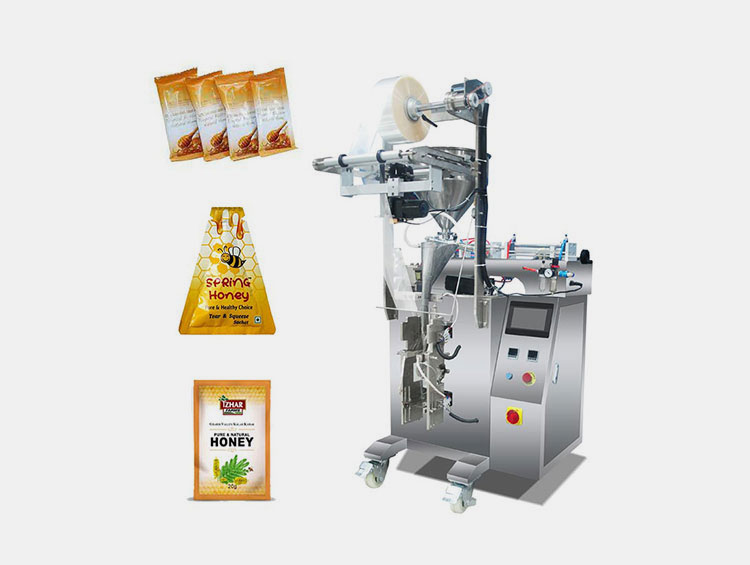 Single Lane Honey 4 Side Sealing Packing Machine