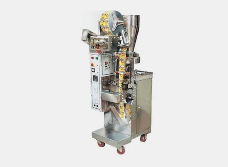 Single Lane Salad Sauce 3 Side Sealing Packing Machine