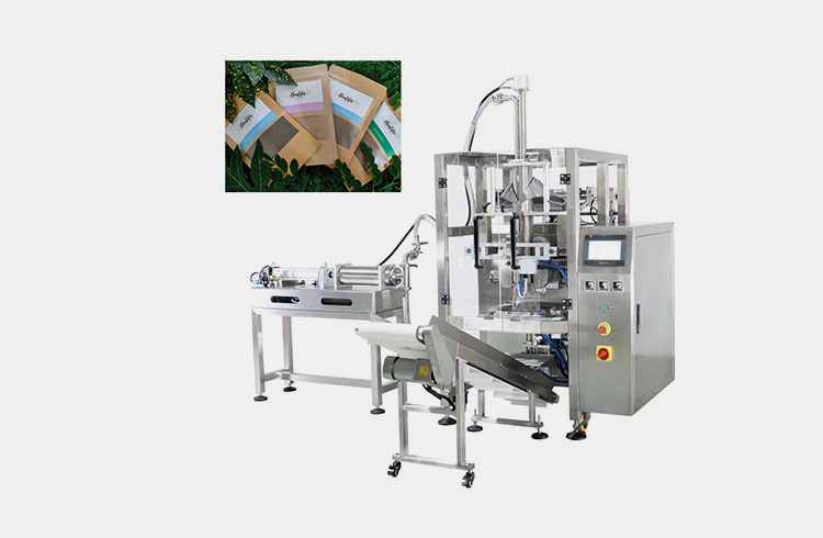 Vertical Form Fill and Seal Hair Product Packaging Machine