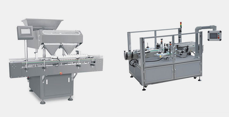 Vibratory Bottling and Labeling Machine