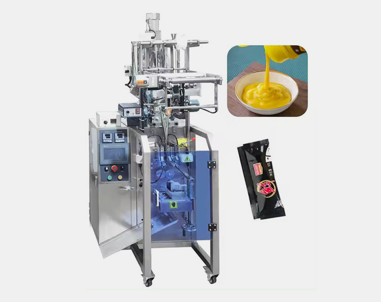 A Mayonnaise Packing Machine