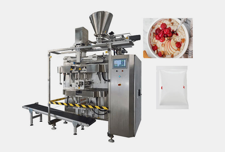 Auger Oatmeal 3 Side Sealing Packing Machine