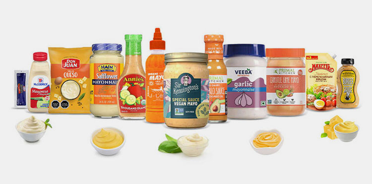 Packed mayonnaise for food safety