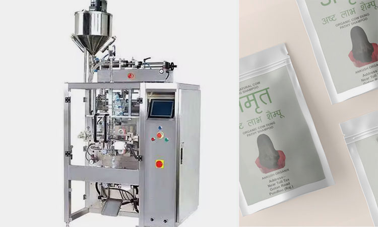 Piston Shampoo 4 Side Sealing Packing Machine