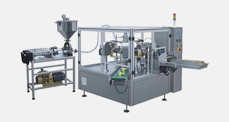 Rotary Liquid Beverage Pouch Packaging Machine