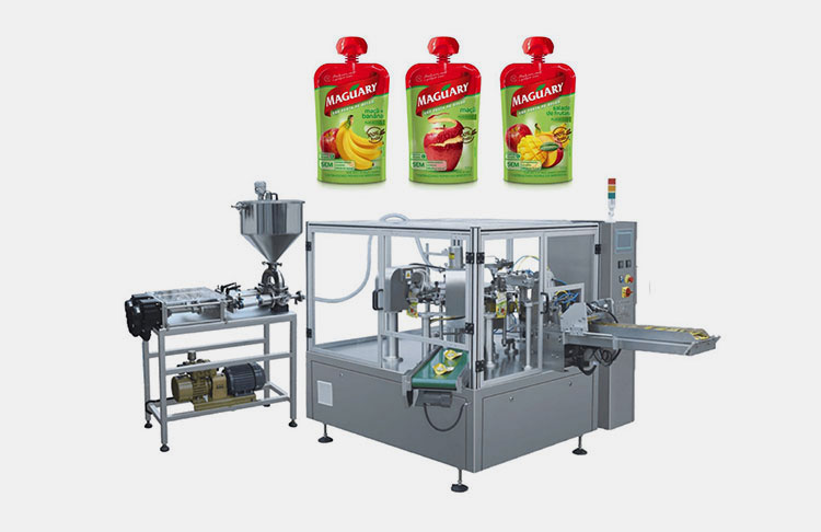 a Liquid Beverage Pouch Packaging Machine