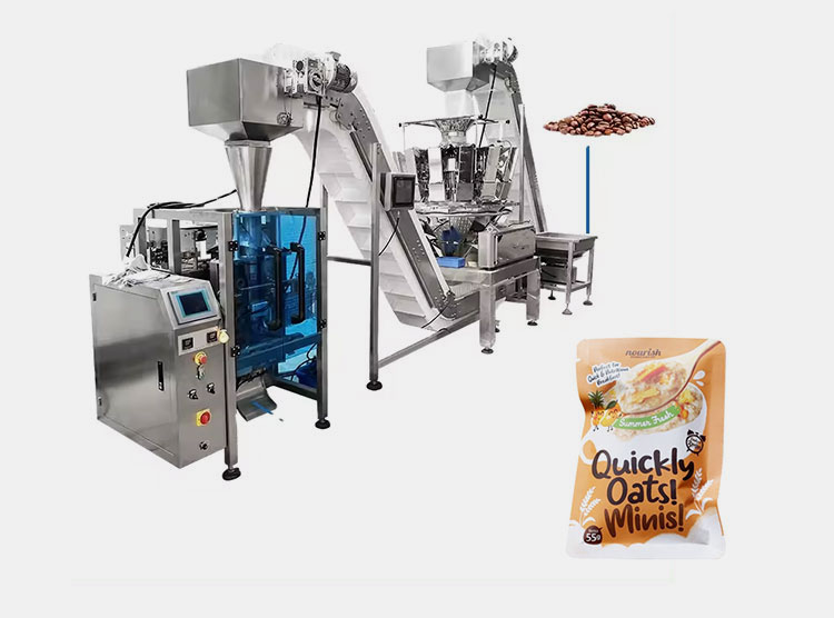 an Oatmeal 3 Side Sealing Packing Machine