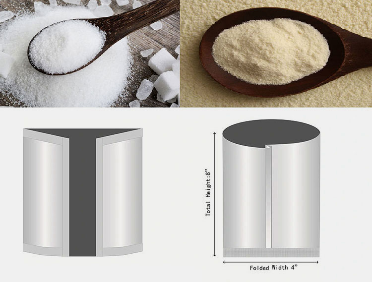 free-flow and non-free-flow powders