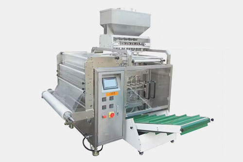 Irregular Motion Multi Lane Special Shape Bag Granule Packing Machine