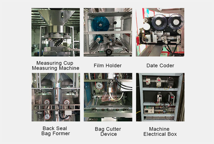 pesticide 4 side sealing packing machine work