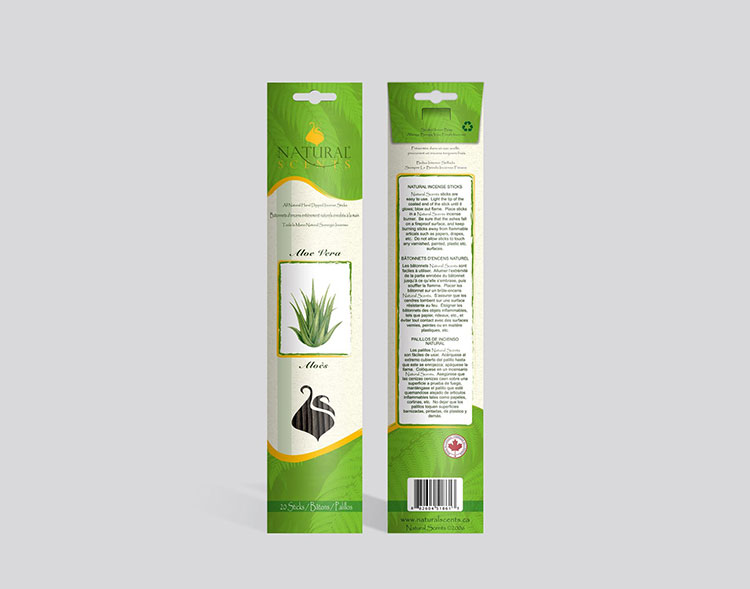 Gel as an aloe vera in stick pack