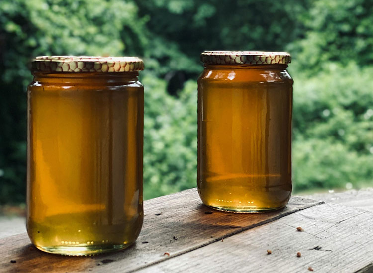 Glass jars