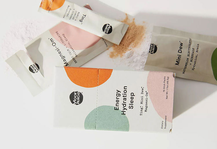 Powder in stick pack